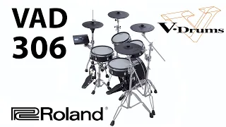 Электронные барабаны Roland VAD-306. Обзор от Никиты Карасева.