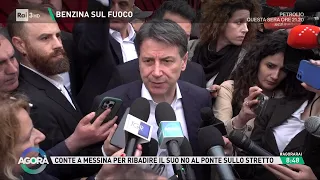 Conte contro il ponte - Agorà 16/04/2024