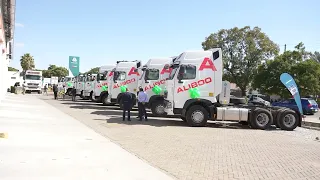 @CFAO mobility Zambia hands over 11 Sinotrucks to Aliboo Trading.