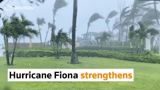 Hurricane Fiona strengthens to Category 4 storm