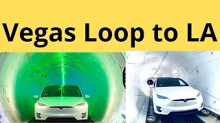Elon Musk's Boring Company Tunnel From Las Vegas to Los Angeles