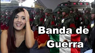 Banda de guerra del Ejercito Mexicano - Colombiana Reacciona!