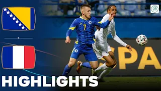 France vs Bosnia and Herzegovina | Highlights | U21 Euro Qualification 13-10-2023