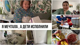 Восторг от подарка детей мне на Д.Р 😍 Как покрасить  стену и дверь одной краской , полезно знать