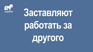 Заставляют работать за другого, что делать?