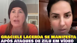 Graciele Lacerda se manifesta após ataques de Zilu Godoi em vídeo: 'Queria que eu mentisse?'