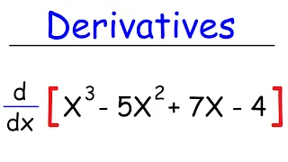 Derivatives of Polynomial Functions | Calculus