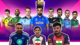 Halfway Mark Cricbuzz Reaction | World Cup 2023 | Indian Cricket | Foreigners React