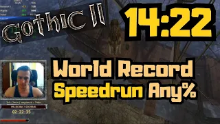 NARESZCIE, Gothic 2 Any% Speedrun 14:22 [World Record]