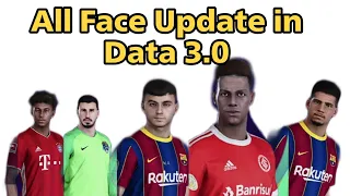 All Face Updates In DATA pack 3.0 PES 2021 || PES 2021 MOBILE UPDATE V5.1.0