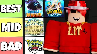 Ranking The Best Pokemon Games On Roblox