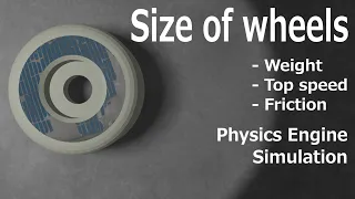 What does the size of wheels do SCIENTIFICALLY??