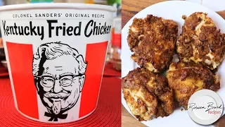 Kentucky Fried Chicken Recipe - Remake -Fixed - Air Fryer | 11 Spices The Real Ones  KFC