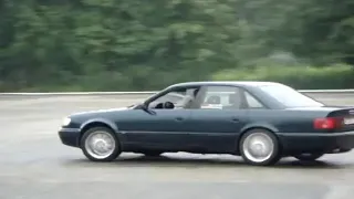 Audi A6 C4 4.2 V8 drift no sound