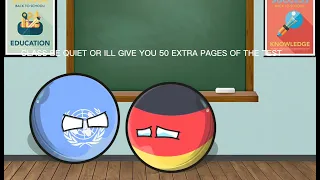 Countryballs School | Who Are You Calling a Nerd?