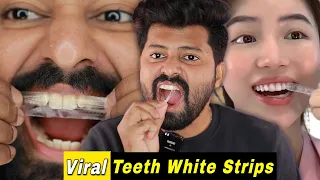 I tried Chinese Viral Teeth White Strips | Got Shocking Results | Shadhik Azeez