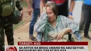 24 Oras: 60-anyos na bihag umano ng Abu Sayyaf, nasagip ng militar at pulisya