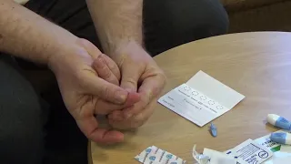 How to do a HIV self test.