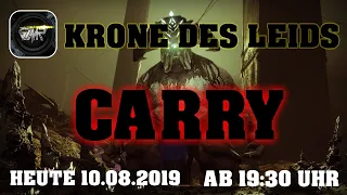 Krone des Leids Carry Abend 4 Leute wieder Glücklich gemacht Destiny2 Deutsch PS4