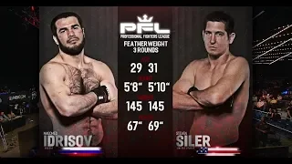 Steven Siler vs Magomed Idrisov Full Fight | PFL 1 2018