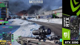 Battlefield 2042 128 Player Ultra Settings 4K DLSS, Ray Tracing | RTX 3090 | Ryzen 9 5950X