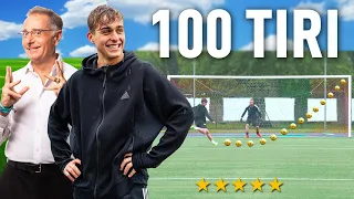 🎯⚽️100 TIRI CHALLENGE: DAVIDE BONOLIS (con PAOLO BONOLIS) | Quanti Goal Segnerà su 100 tiri?