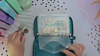 Using my leftover money for savings challenges! UK Cash Stuffing & Budgeting