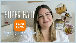 🛒 SÚPER HAUL TEMU 🛍️ 200€ en PRODUCTOS 🤑 HOGAR, ORGANIZACIÓN, LIMPIEZA, OFERTAS...