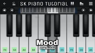 Mood Song (Piano Tutorial Video) | 4kGoldn ft. iann dior