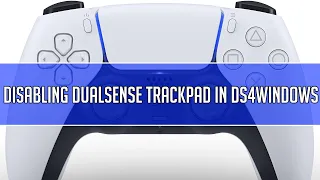 Disabling the DualSense Trackpad in DS4Windows