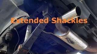 How to Install Extended Shackles on Hummer H3, Chevrolet Colorado and GMC Canyon