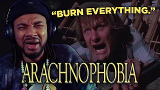 Filmmaker reacts to Arachnophobia (1990) for the FIRST TIME!