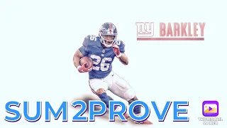 Saquon Barkley mix || SUM 2 PROVE || COMEBACK HIGHLIGHTS