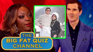 Jimmy Carr's "Straight Bland Face" Surprises Judi Love | Big Fat Quiz