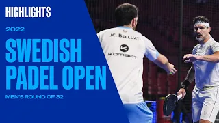 Highlights 🚹 Round of 32 (3) Swedish Padel Open 2022