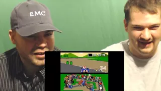 Super Mario Kart... with 101 players! reaction