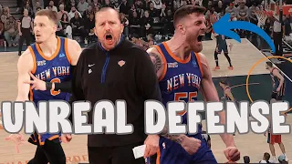 The Knicks defense is historically good!