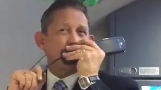 Hilarious Southwest flight attendant