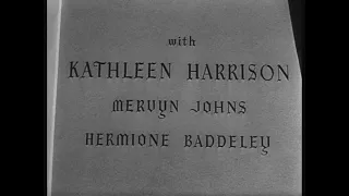 A Christmas Carol 1951 opening credits