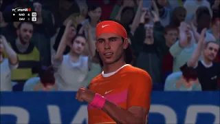 [Top Spin 4] Nadal vs Davydenko Gameplay | London