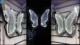 💞 How to make Led lighting butterfly wall decor 💞| Diy | wall decoration ideas | Fashion pixies