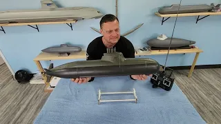 Fast, maneuverable and fun! German Type 212 RC Submarine Overview by the RCSubGuy