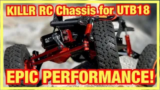 Killr RC Capra Carbon Chassis Conversion is AWESOME!!