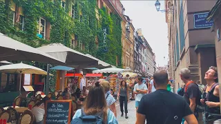 [4K] 🇫🇷 Walking the City Wide Festival in Strasbourg France | Walking in France