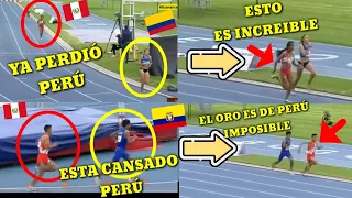 HAZAÑA HISTORICA de PERÚ en ATLETISMO PERDIA y al FINAL se LLEVÓ 7 MEDALLAS de ORO