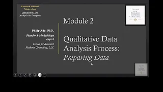Introduction  Qualitative Analysis (Module 2)