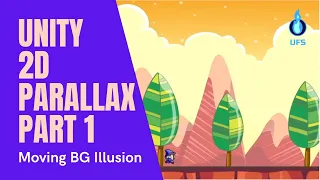 Unity 2D Parallax Effect Series - Part 1 Of 3 - Moving background illusion