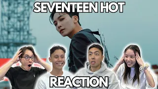 TOO HOT 🔥🔥 | SEVENTEEN HOT MV + CHOREOGRAPHY REACTION!!