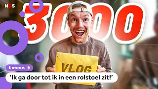 Enzo Knol plaatst 3000e vlog