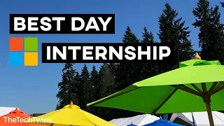 Best Day of the Microsoft Internship - TheTechTwins